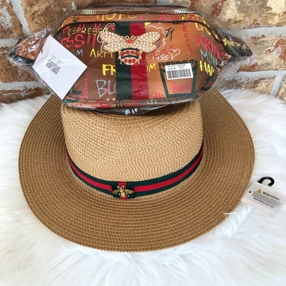 Multi Graffiti Queen Bee Stripe Fanny Pack… - Picture 9 of 9